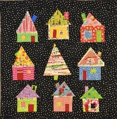 309 Liberated Houses- Pattern Free Piecing Fun with Barb Vedder