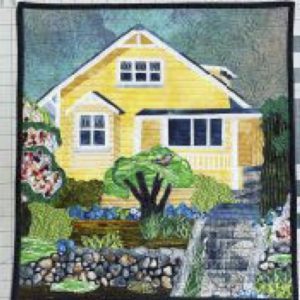 203 House and Home Fabric Collage <br/> with Jane Haworth
