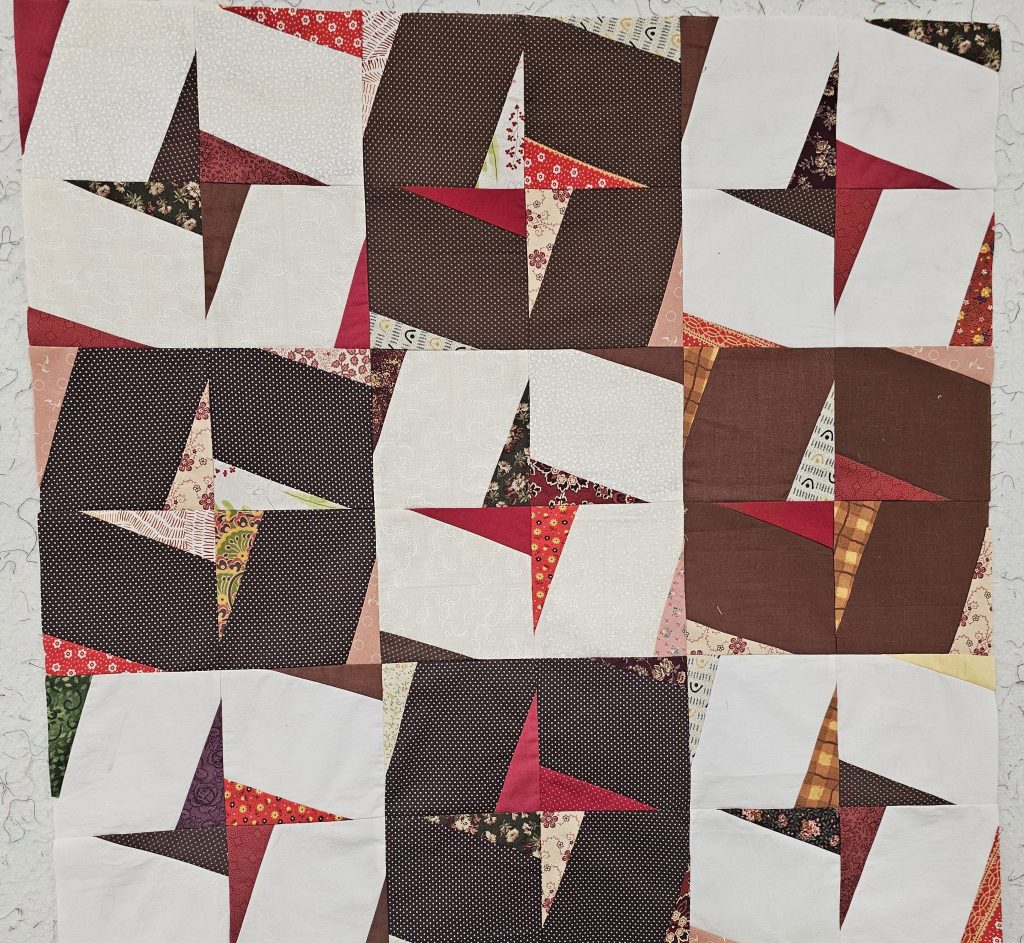 P26-02 <br/>Freezer Paper Piecing Workshop – Somerset Star with Kathy Hopkins